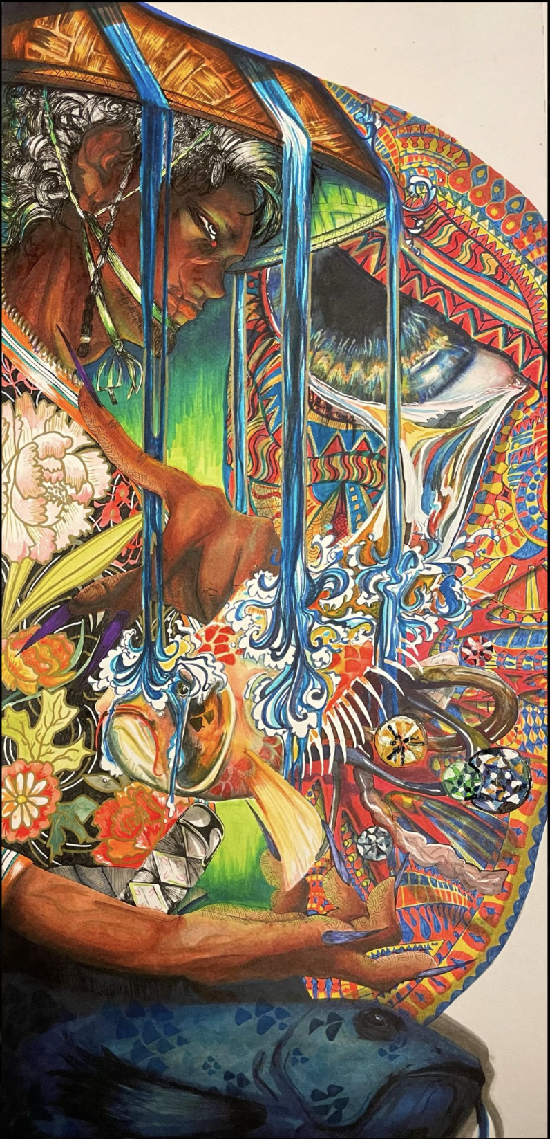 Marker and ink on paper